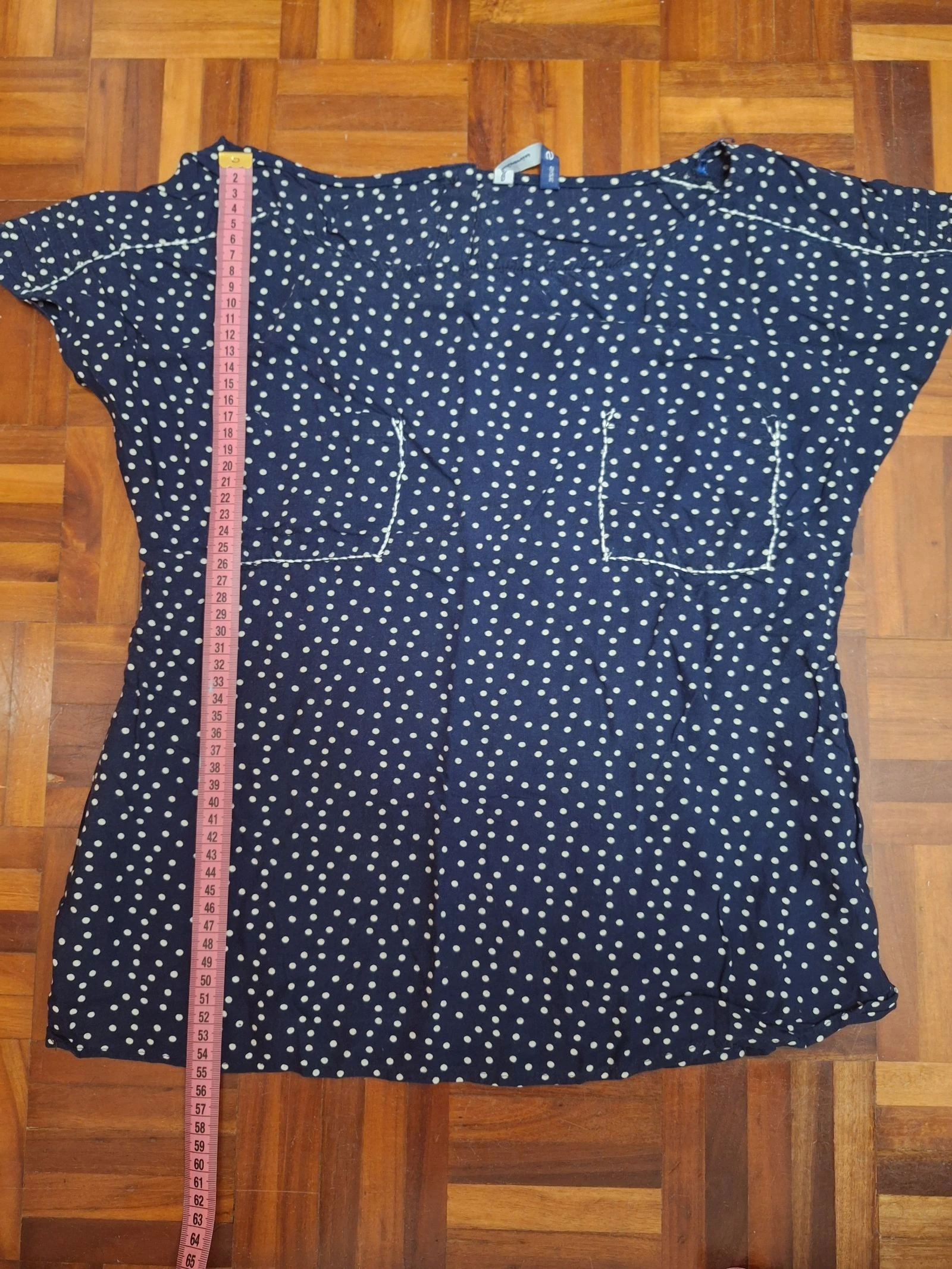 Chemisier à pois bleu – photo 9
